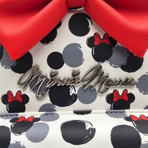 Loungefly Disney Minnie Mouse Glitter Ears Mini Backpack